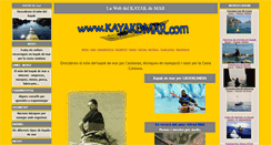 Desktop Screenshot of kayakdmar.com